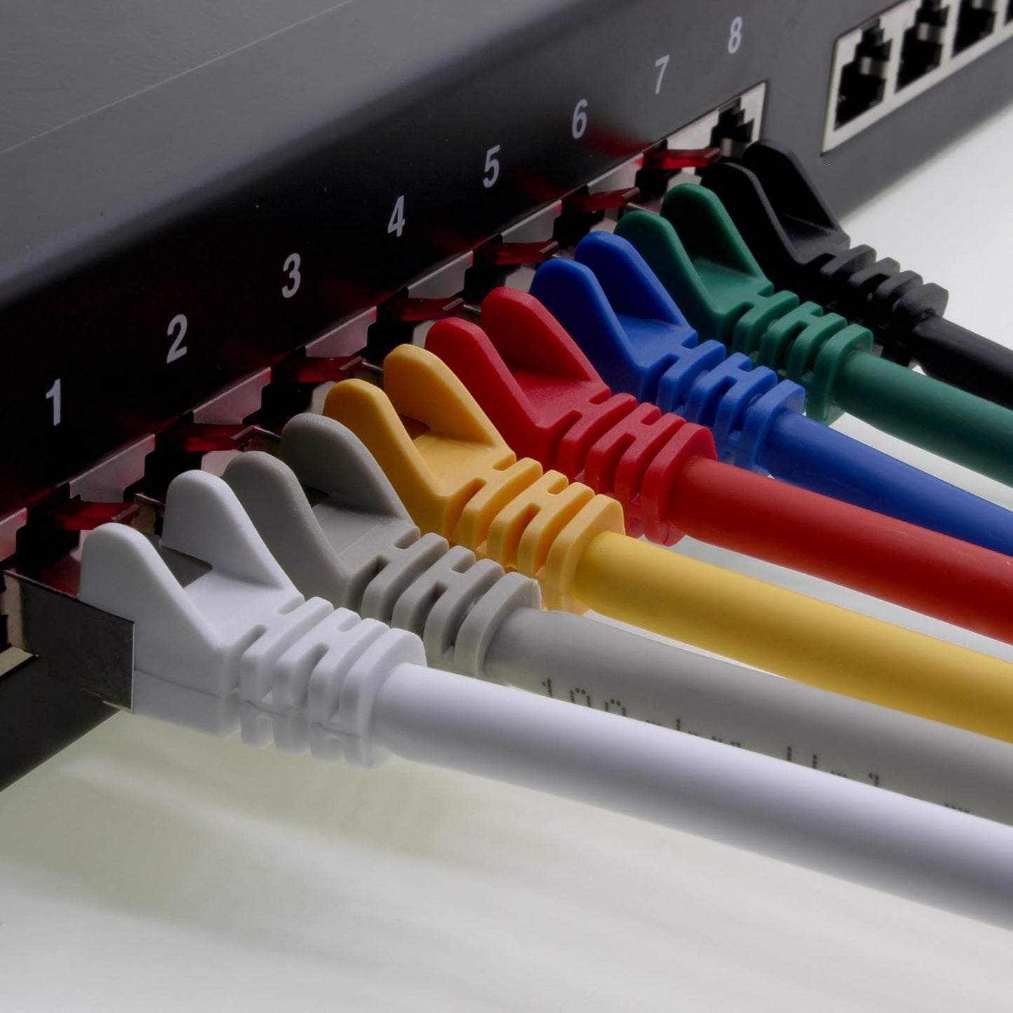 2m Red Network Cable CAT6a S-FTP (10Gb/s)