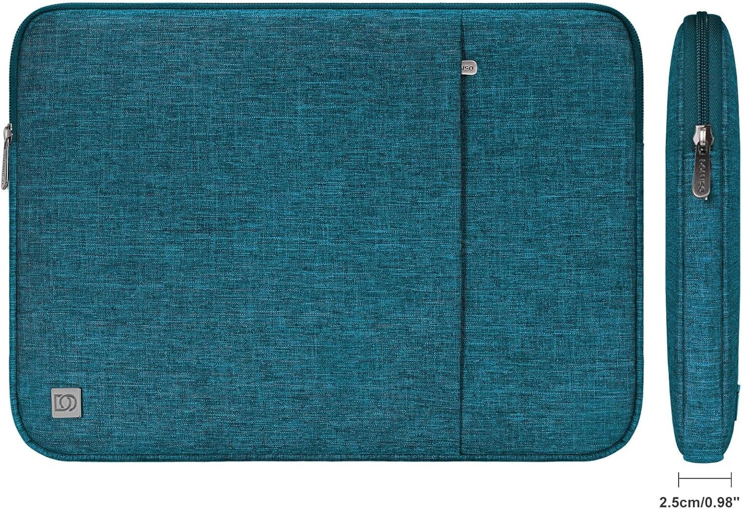 15.6 inch Laptop Sleeve Case Water-Resistant Carrying Bag for 15.6" Lenovo Yoga 730 IdeaPad 530S ThinkPad L580/Lenovo Flex 5/ASUS ROG Zephyrus GX501/Dell New Latitude 3590/HP EliteBook,Teal