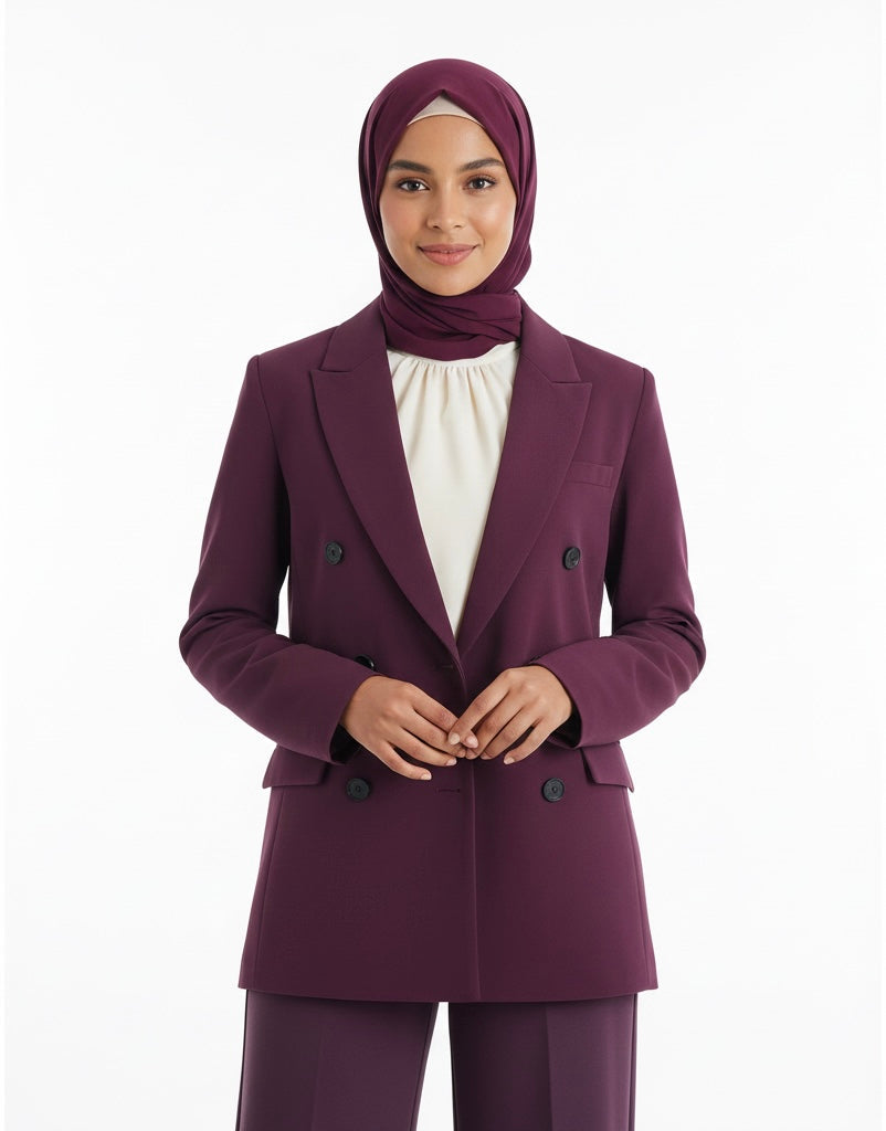 Women's Classic Wind Suit Jacket | Professional Business Blazer