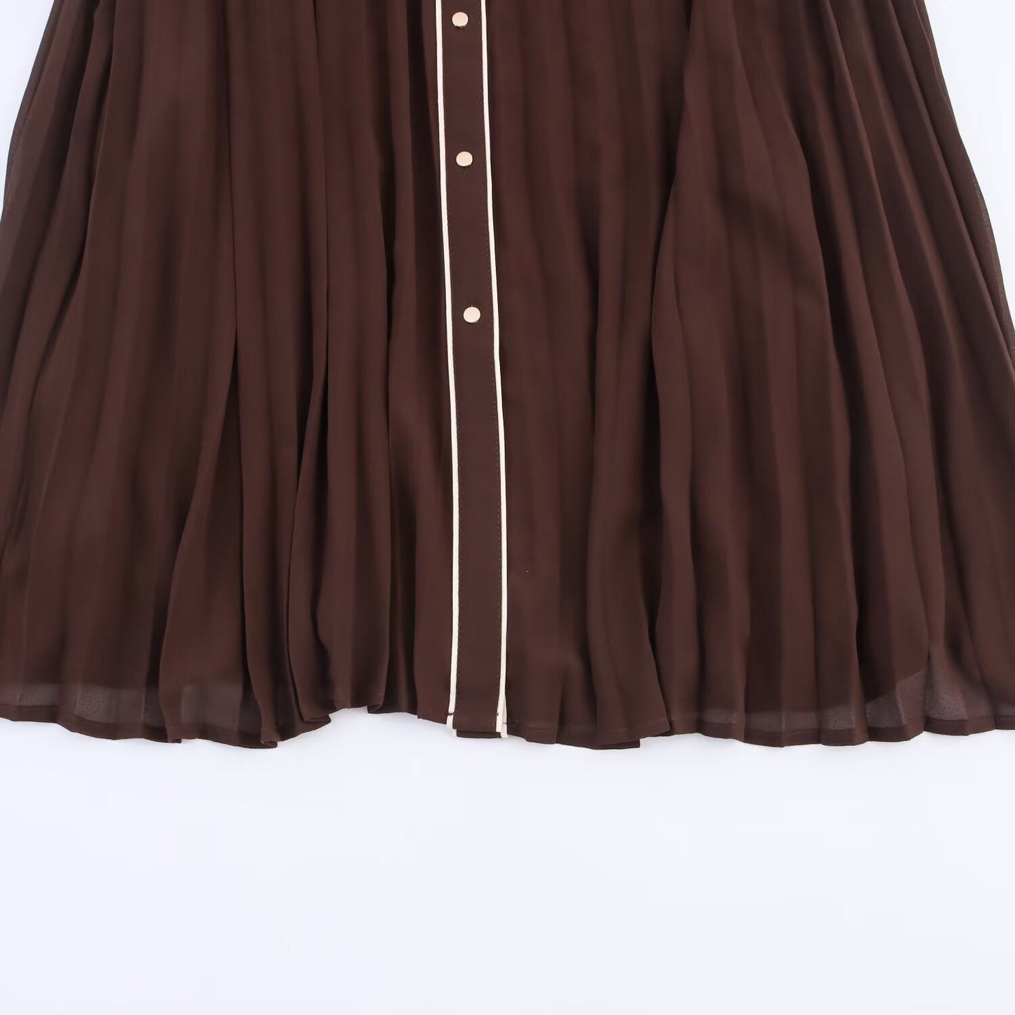 Women's Belted Modest Dress