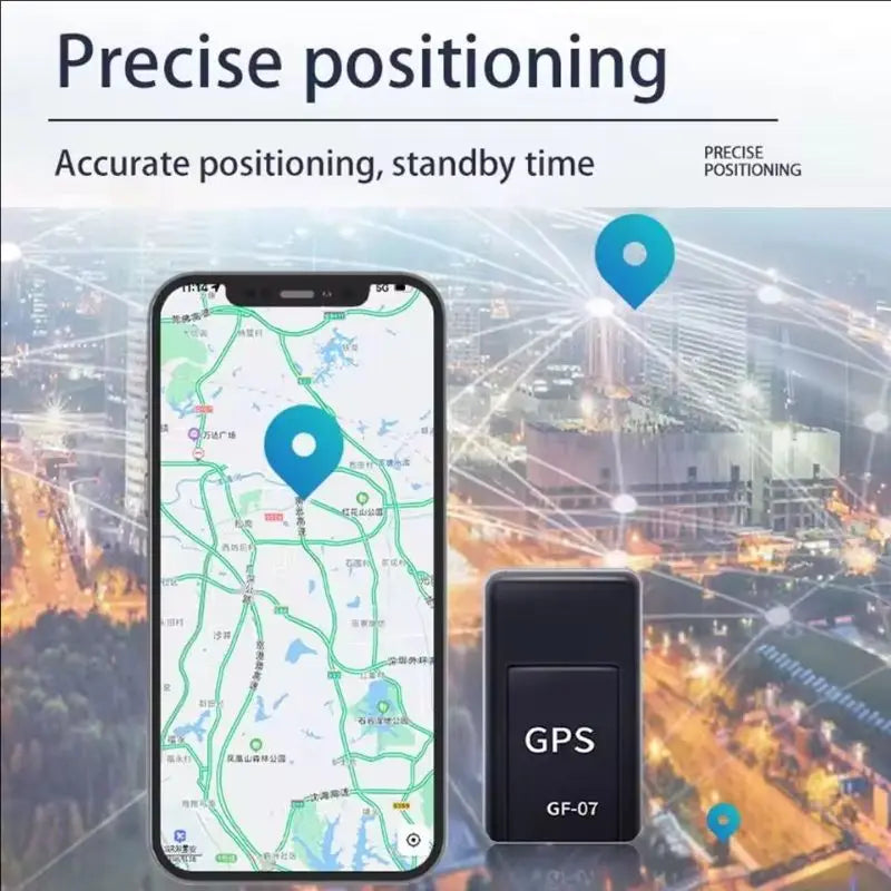 Micro Magnetic GPS Tracker, Vehicle Motorcycle Real-time Anti-theft Tracking Monitor, Personal Anti Loss Positioning Mini GPS