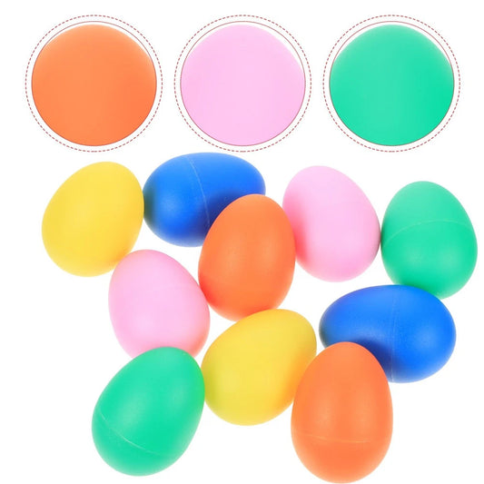 10 Pcs Shaker Musical Instruments Handheld Percussion Childrens Egg Shakers