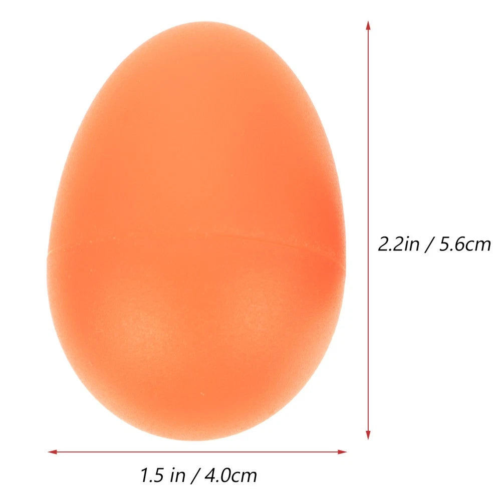 10 Pcs Shaker Musical Instruments Handheld Percussion Childrens Egg Shakers