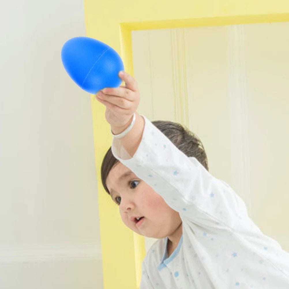 10 Pcs Shaker Musical Instruments Handheld Percussion Childrens Egg Shakers