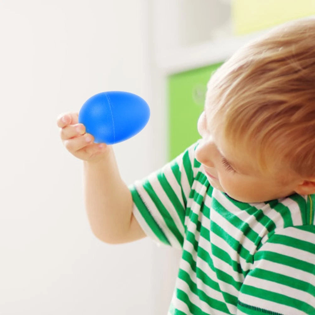 10 Pcs Shaker Musical Instruments Handheld Percussion Childrens Egg Shakers